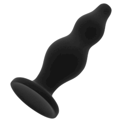 Ohmama Leveled Silicone Butt Plug 12 Cm