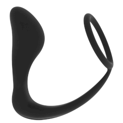 Ohmama Silicone Butt Plug And Ring 10.5...