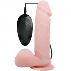 Diversia - joustava värisevä dildo  purppura 21 cm -o- 4.9 cm