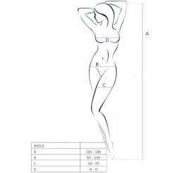 Passion Woman Bs013 Bodystocking White...