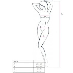 Passion Woman Bs016 Bodystocking White...