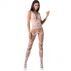 Passion Woman Bs058 Bodystocking White...