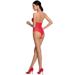 Passion Woman Bs088 Bodystocking - Red...