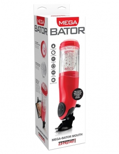 Extreme toyz - pdx mega bator usb male masturbaattori suu red 0