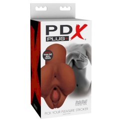Pdx plus - pick your pleasure tupla  ruskea masturbaattori 3