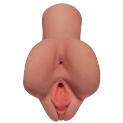 Crazy bull - realistinen vagina ja anus vibraattorilla position 8