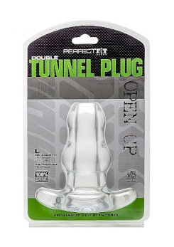 Perfect fit brand - tupla tunnel plugi xl large  kirkas 1