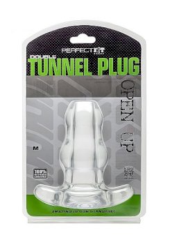 Perfect fit brand - tupla tunnel plugi medium  kirkas 1