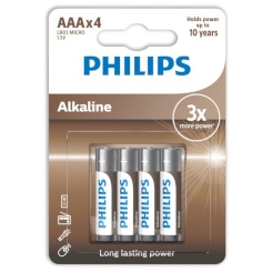 Philips - alkaline batteries c lr14 blister*2