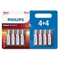 Philips Power Alkaline Battery Aa Lr6 ...