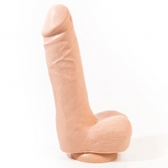 King cock - 7 dildo  ruskea kiveksillä 17.8 cm