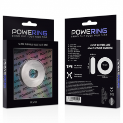 Powering - superjoustava ja resistant penisrengas 3.5cm  kirkas 1