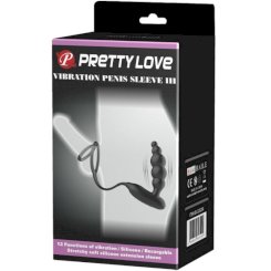 Pretty love - penisrengass vibraattorilla plug 10