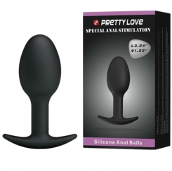 Addicted toys - small anal dilaattori 7 cm -  läpinäkyvä