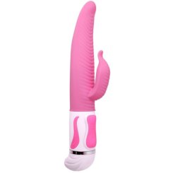 Seven creations - e rabbit slimine triple play triple stimulation vibraattori  pinkki