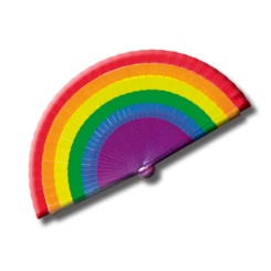 Pride - Lgbt Flag Plastic Fan