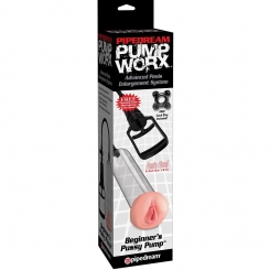 Pump worx - bomba de erecciÓn con vagina para principiantes 0