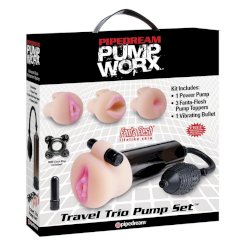 Pump Worx - Travel Trio Pump Set