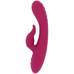 Ohmama - bix tupla stimulation vibraattori - jouluversio  pinkki