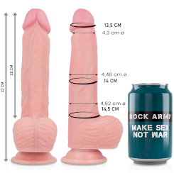 Rockarmy - liquid silikoni vibraattori kaukosäädettävä premium apache 20.5 cm 9