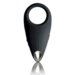 Ohmama - kuvioitu penis sheath with värisevä luotivibraattori