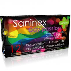 Saninex Condoms Gay Passion Dotted 12...