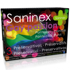Saninex Condoms Gay Passion Dotted 3...