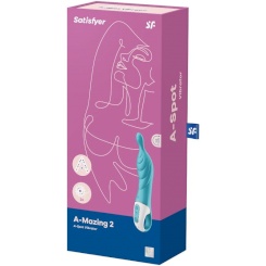 Satisfyer - amazing 2 aspot vibraattori  turkoosi 2