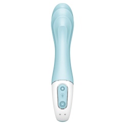 Satisfyer - air pump vibraattori 5+ pumpattava g-piste vibraattori app  sininen 2