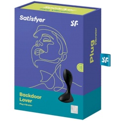 Satisfyer - backdoor lover värisevä plugi  musta 3