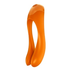 Satisfyer Candy Cane Sormivibraattori - Oranssi 5