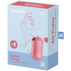 Satisfyer - cotton candy air pulse stimulaattori & vibraattori  pinkki 2