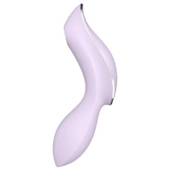 Satisfyer - curvy trinity 2 air pulse vibraattori  purppura 1