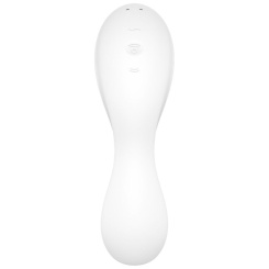Satisfyer - curvy trinity 5 air pulse stimulaattori & vibraattori app  valkoinen 2