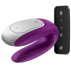 Satisfyer - tupla fun partner vibraattori  purppura