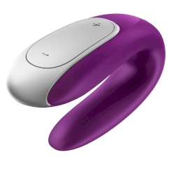 Satisfyer - tupla fun partner vibraattori  purppura 7