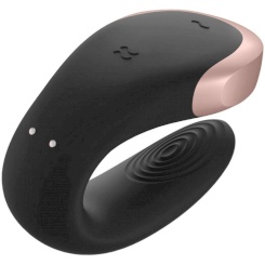 Satisfyer - tupla love luxury partner vibraattori  musta 3