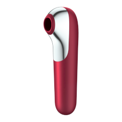 Satisfyer Dual Love Vibraattorilla - Punainen 4