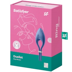 Satisfyer - duelistrengasvibraattori  sininen 3