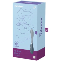 Satisfyer - g-piste flex 3 multi vibraattori  harmaa 3