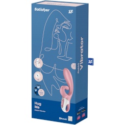 Satisfyer - hug me pupuvibraattori app  pinkki 3