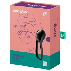 Satisfyer - majestic duorengasvibraattori  musta 3