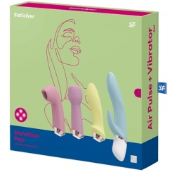 Satisfyer - anustappi setti 3 pcs  musta