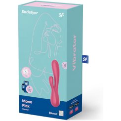  Satisfyer Mono Flex Pupuvibraattori - Punainen 3