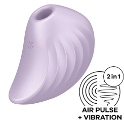 Satisfyer - vulva lover 1 air pulse stimulaattori & vibraattori  violetti