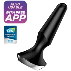 Ambiguous Vibratory Anal Plug With Bead Rotation Amadeus Remote Control