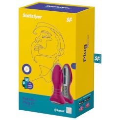 Satisfyer - rotator plugi 2+ värisevä plugi app red 4