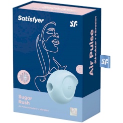 Satisfyer - sugar rush air pulse stimulaattori & vibraattori  sininen 3