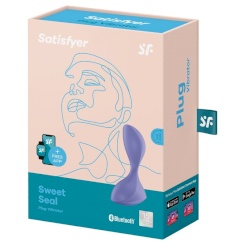 Satisfyer - sweet seal värisevä plugi app  violetti 3