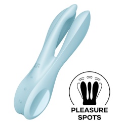 Seven creations - perfect pleasures  musta vibraattori 22 cm